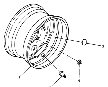 Rear Wheel Diagram and Parts List for 2284 864501-899000-145734100-146734100-14A734100 Cub Cadet Lawn Tractor
